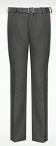 Senior Boys Flat Front Slim Fit Trousers